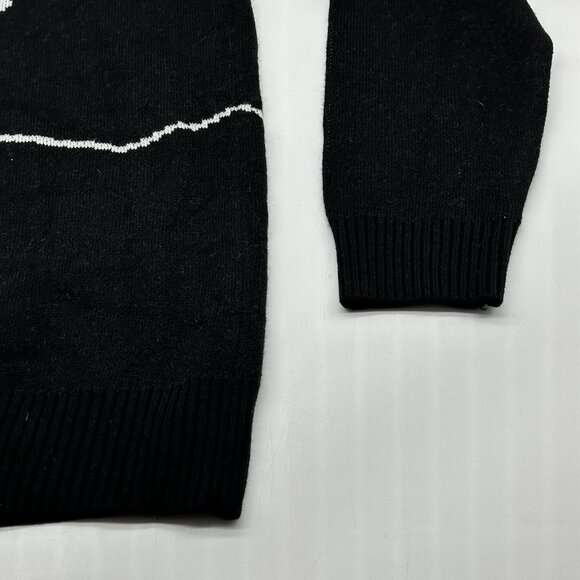 Coraline Laika Unisex Size Large Black Spiderweb Crewneck Pullover Sweater 2023 - Picture 9 of 12